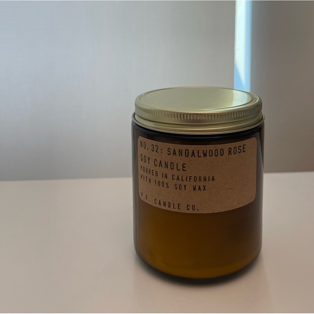 P.F. Candle Co. Sandalwood Rose Soy Candle
